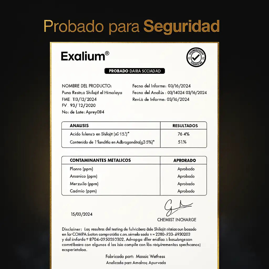 TEST0BOOST SHILAJIT - Exalium®
